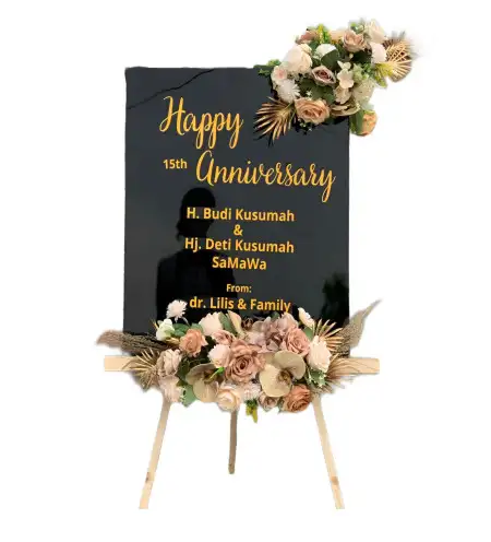 Papan Bunga Akrilik Cisalam